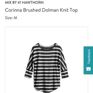 Mix by 41 Hawthorn Dolman Sleeved Shirt
